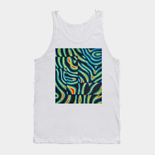 Trippy Print Tank Top